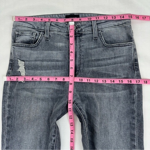 Joe's Size 28 The Charlie Gray Vetiver High Rise Skinny Stretch Ankle Jeans - Picture 4 of 13